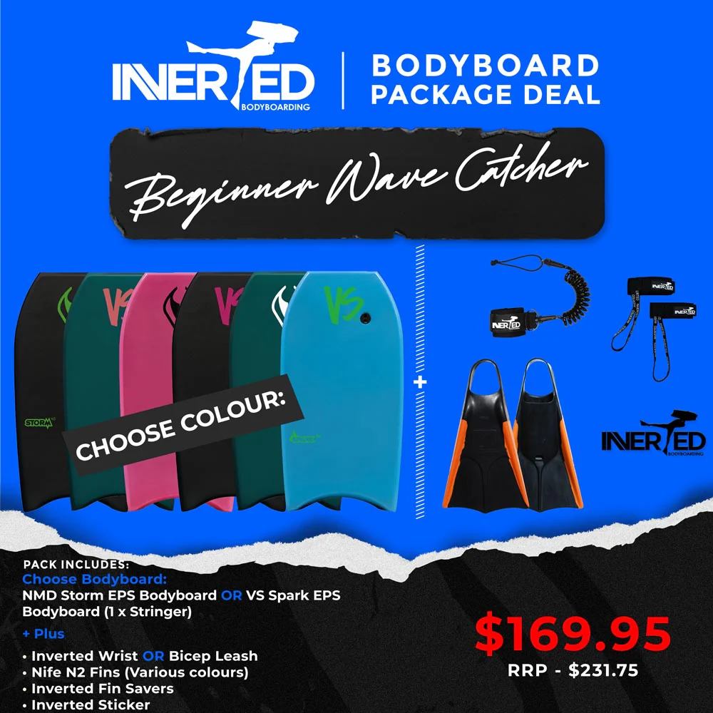 Beginner Wave Catcher Bodyboard Package Deal