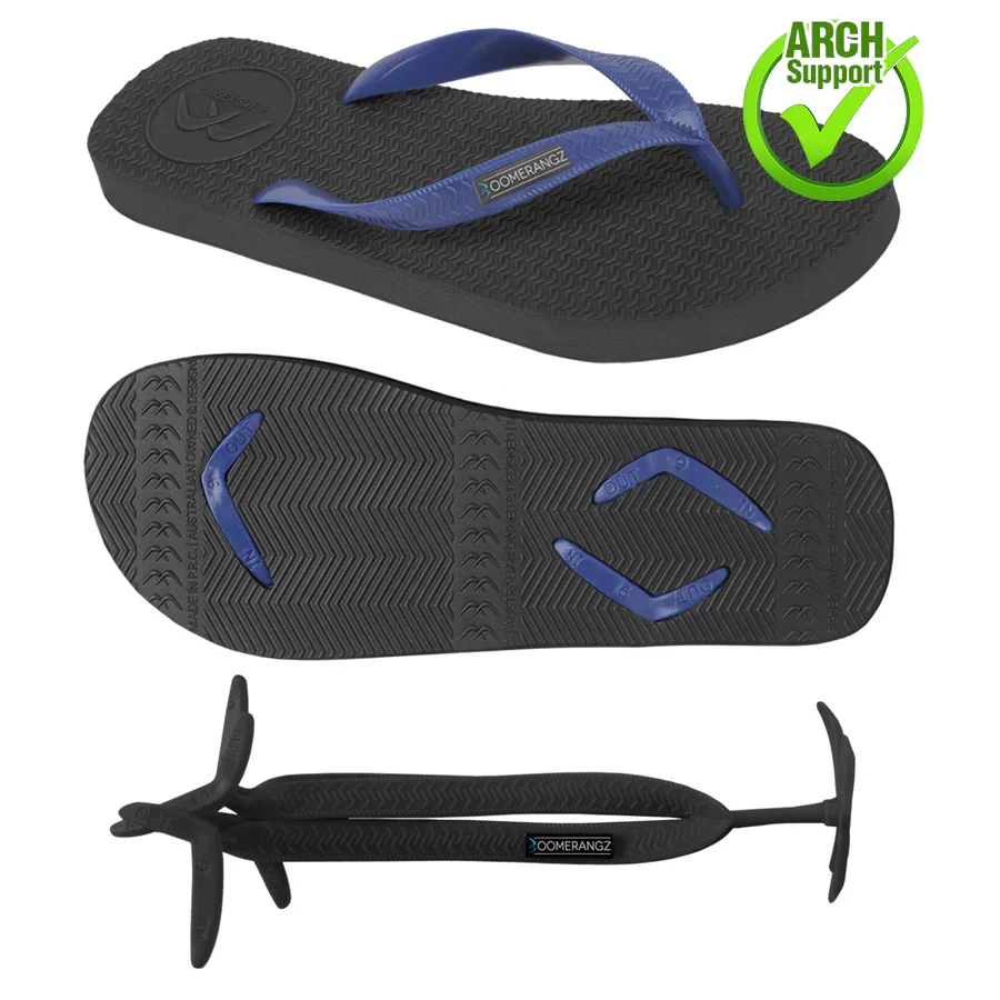 Boomerangz Regular Black Thongs + Additional Straps - Image 5