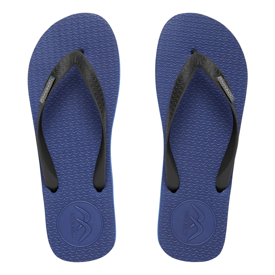 Boomerangz Regular Navy/ Black Thongs + Additional Straps - Image 6