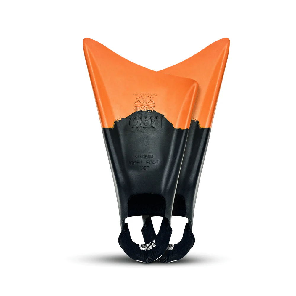 Churchill Makapuu V2 Fins - Pro Black/ Orange - Image 3