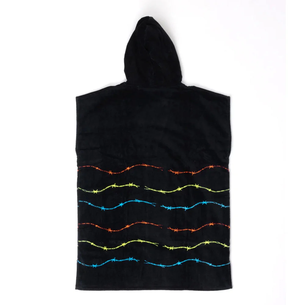 Creatures of Leisure Grom Towel Poncho - Barbed Wire - Image 2