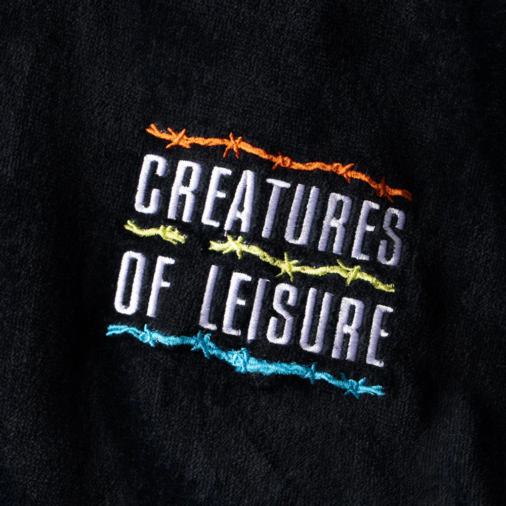 Creatures of Leisure Grom Towel Poncho - Barbed Wire - Image 3