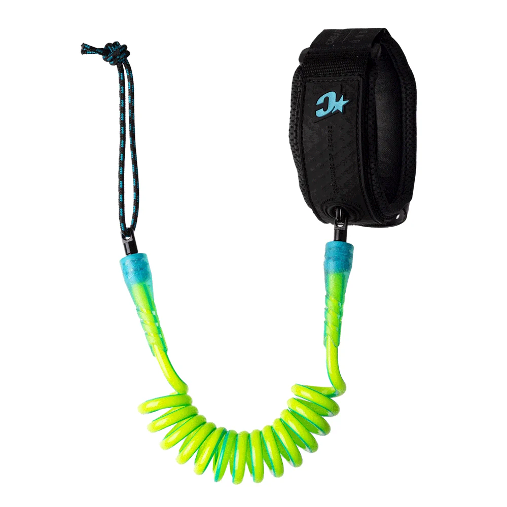 Creatures of Leisure Reliance 7mm Bicep Leash - Pine Lime
