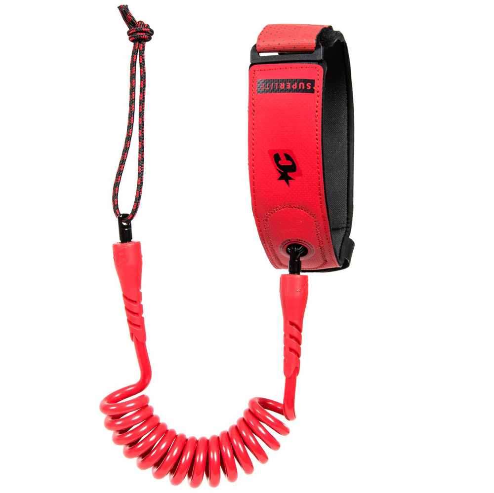 Creatures of Leisure Superlite 7mm Bicep Leash - Red