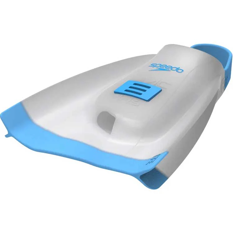 DMC X Speedo Elite Fins - White/ Blue Atoll - Image 2