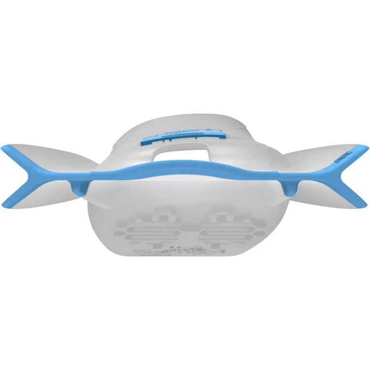 DMC X Speedo Elite Fins - White/ Blue Atoll - Image 4