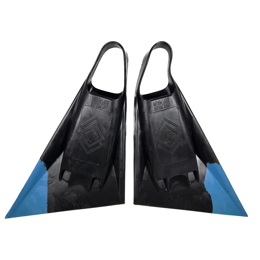 Hubboards Air Hubb Fins - Black/ Aqua - Image 2