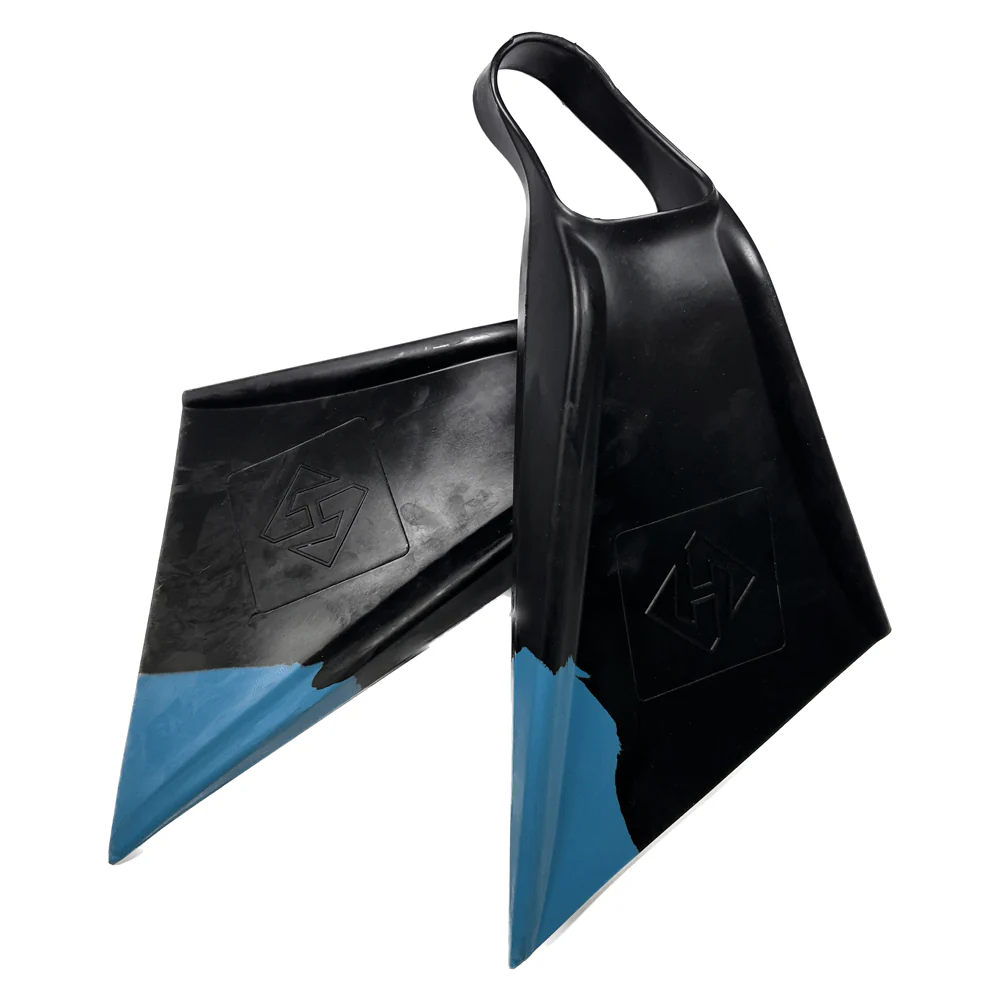 Hubboards Air Hubb Fins - Black/ Aqua - Image 3