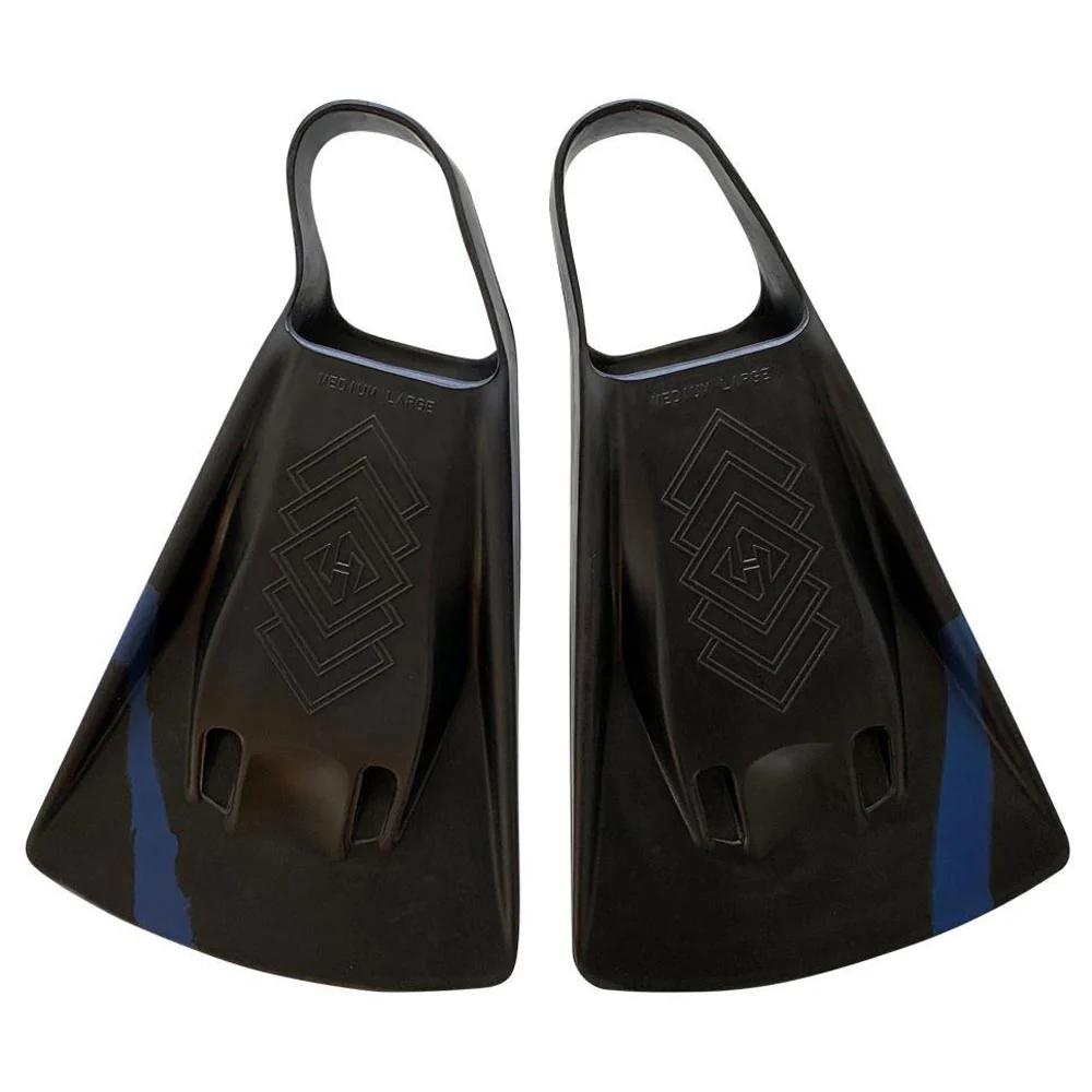Hubboards Dubb Zero Fins - Black/ Navy-Black - Image 2