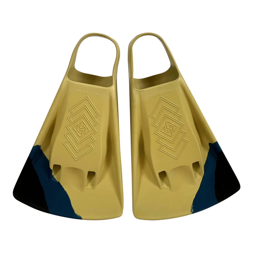 Hubboards Dubb Zero Fins - Tan/ Navy/ Black - Image 2