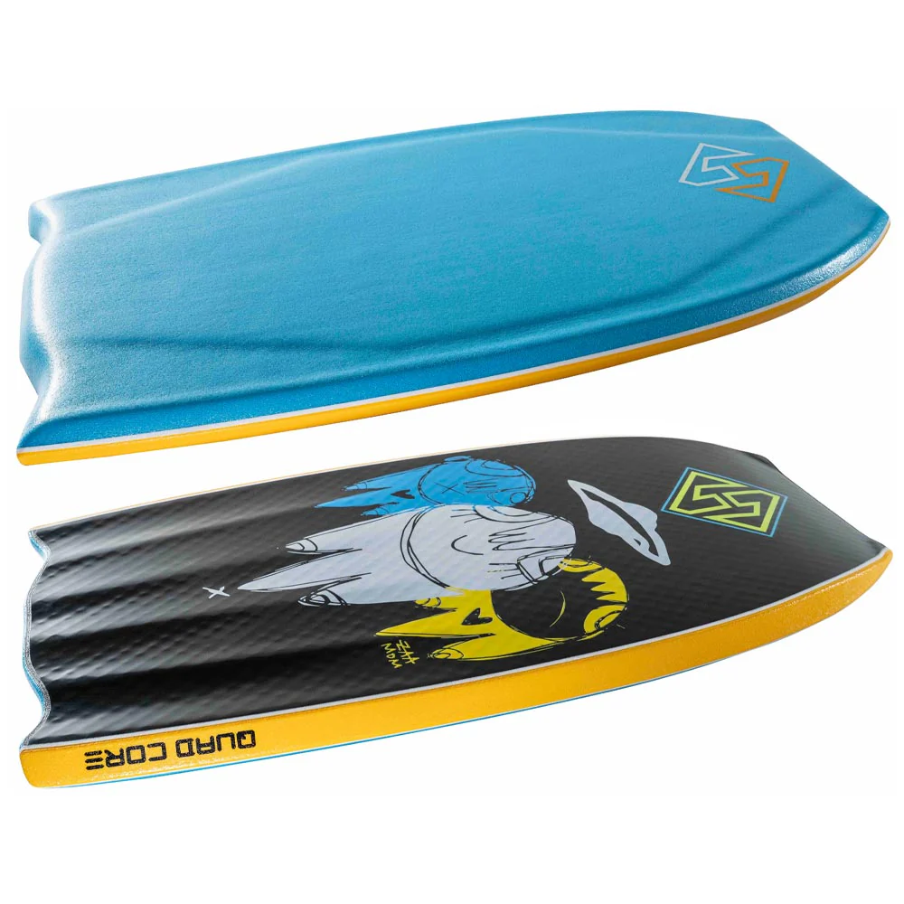 Hubboards Jeff Hubbard NRG+ Sci-Five Bat Tail Bodyboard - Image 4
