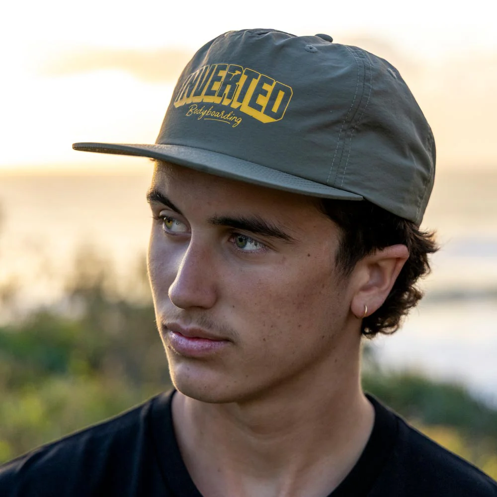 Inverted Block Surf Snapback Hat - Image 3