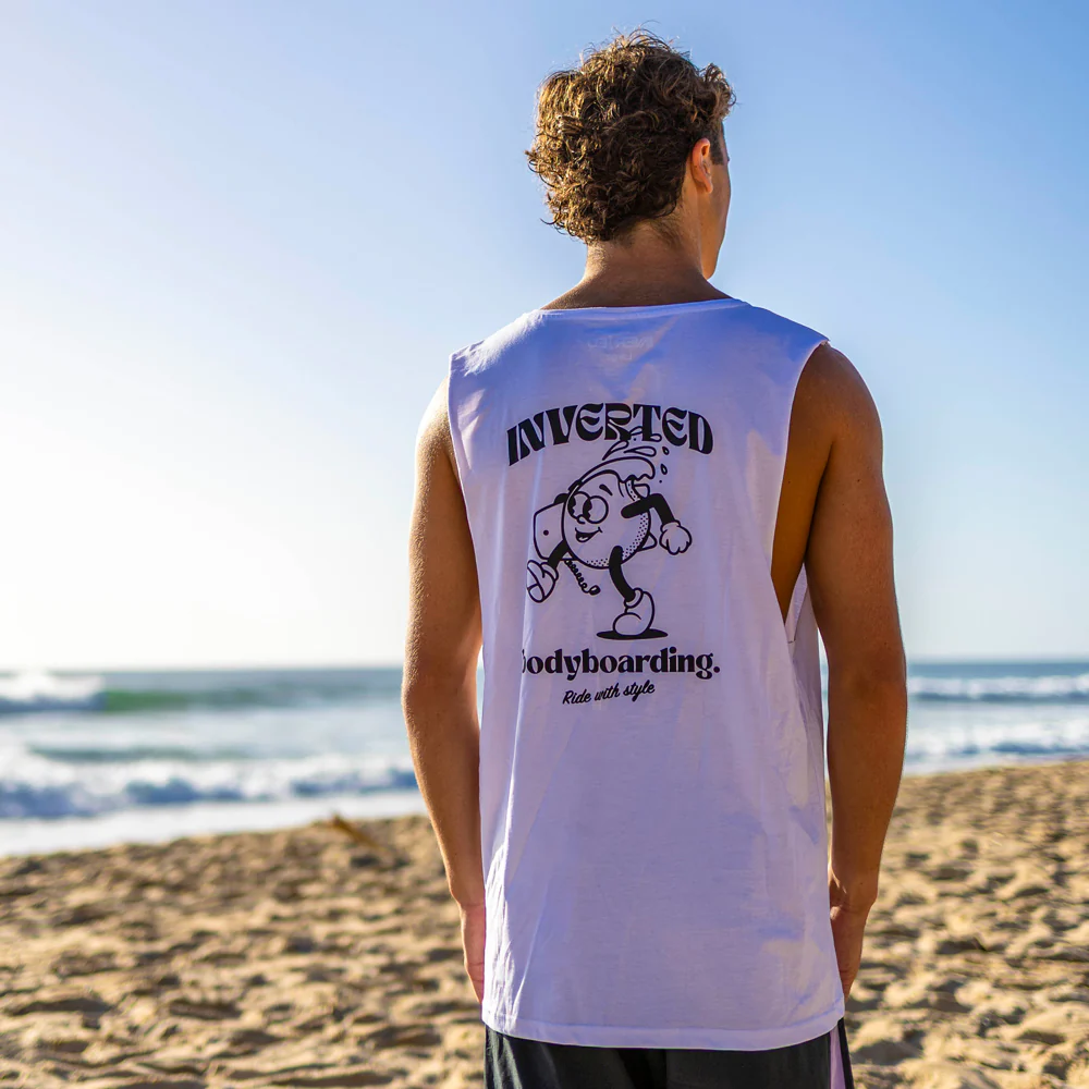 Inverted Wave Boi Sleeveless Tank