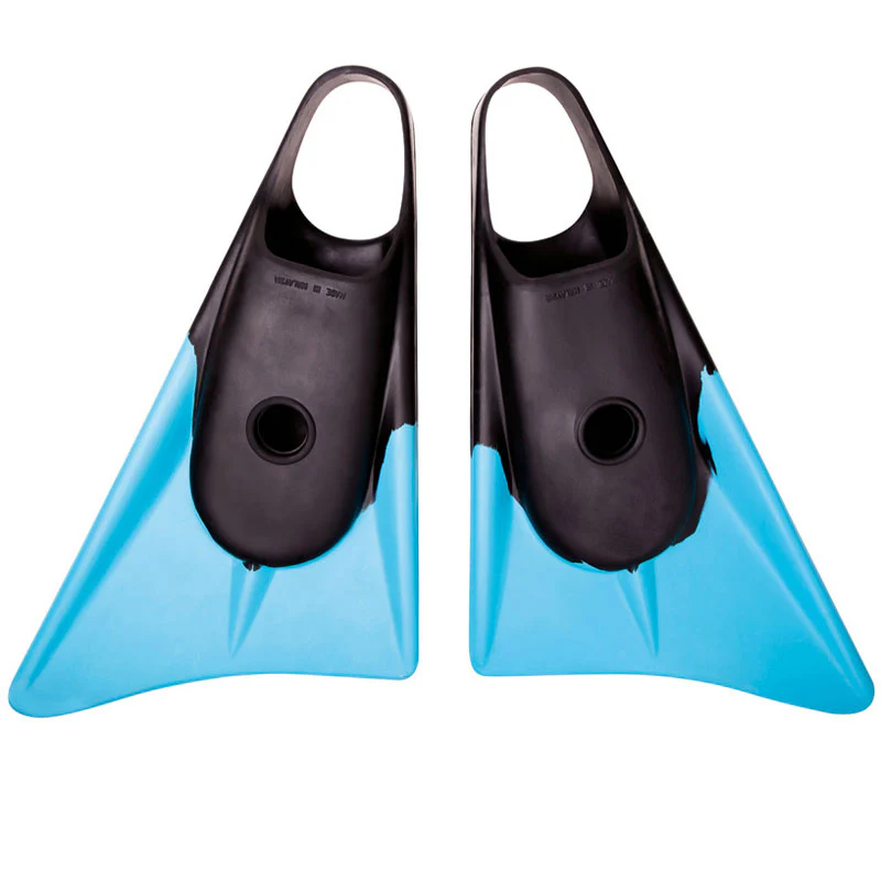 Limited Edition Fins - Black Ice (Black/ Cyan) - Image 3