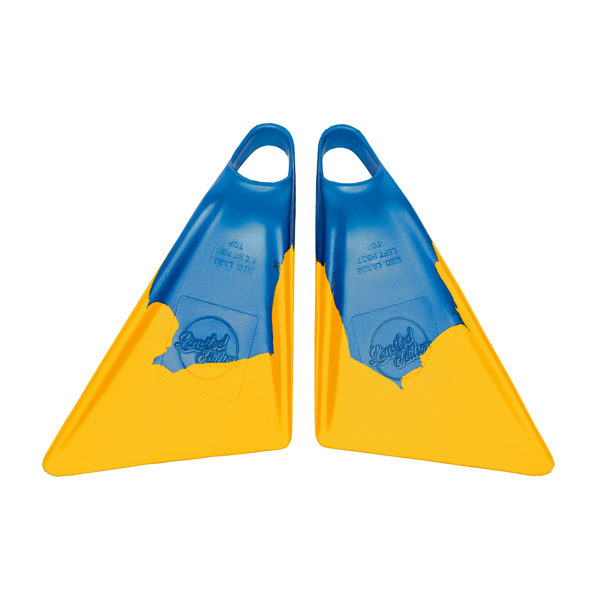 Limited Edition Sylock Fins - Blue/ Sun Gold