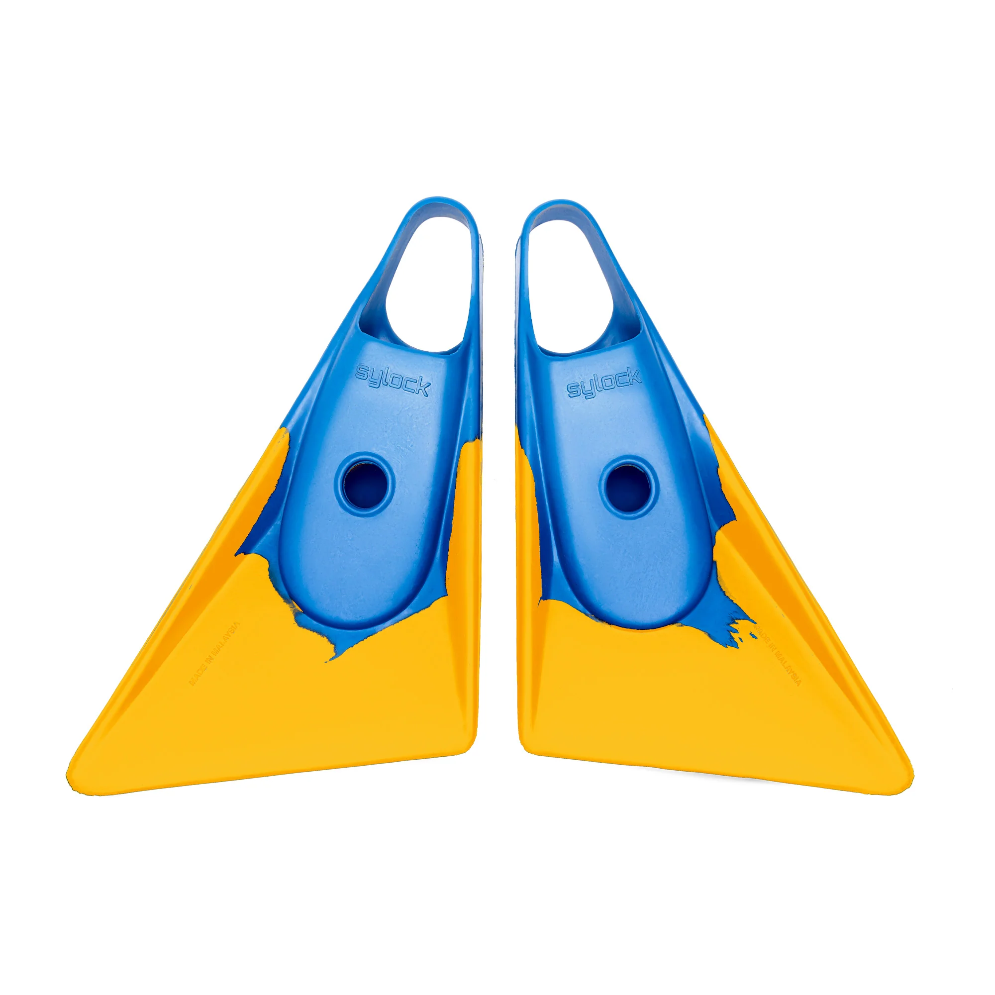 Limited Edition Sylock Fins - Blue/ Sun Gold - Image 2