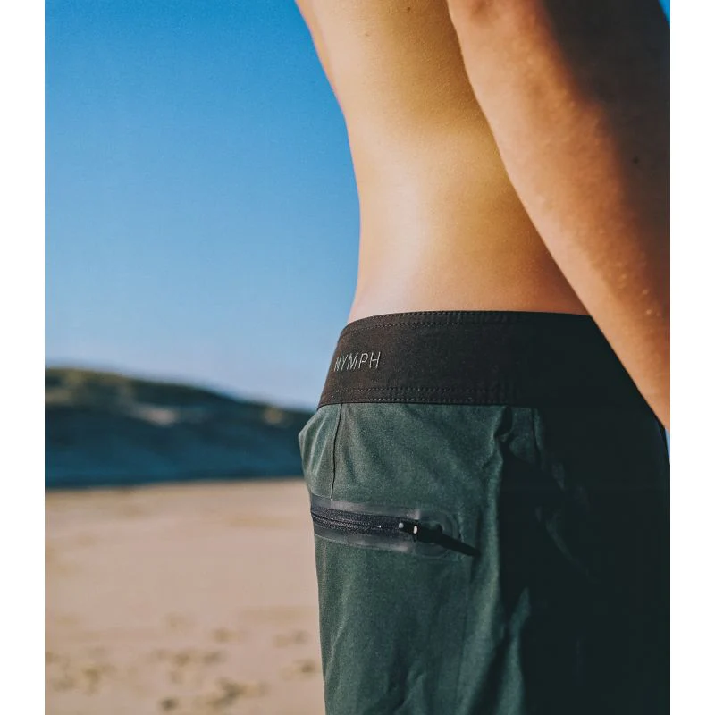 Nymph Wetsuits Infinity Boardshorts 2.0 - Forest Green - Image 3
