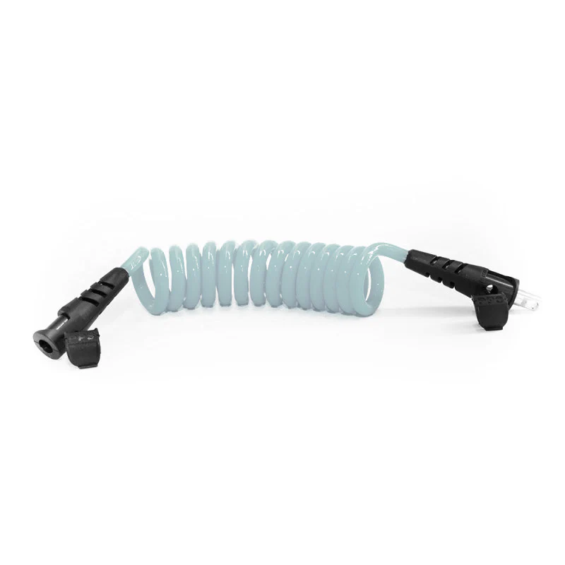 Pride Replacement Standard 7mm Coil Leash - Turquoise