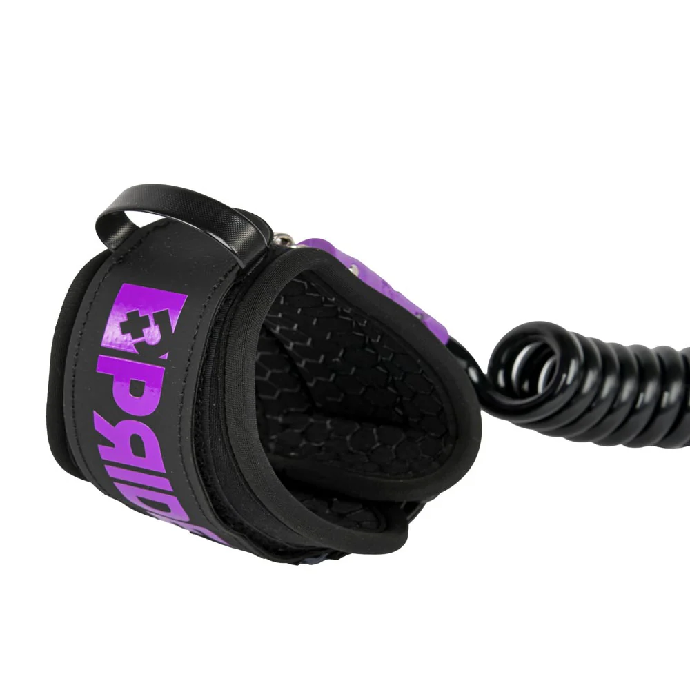 Pride Stretchfit Rugged LTD 8mm Bicep Leash - Black/ Purple - Image 6
