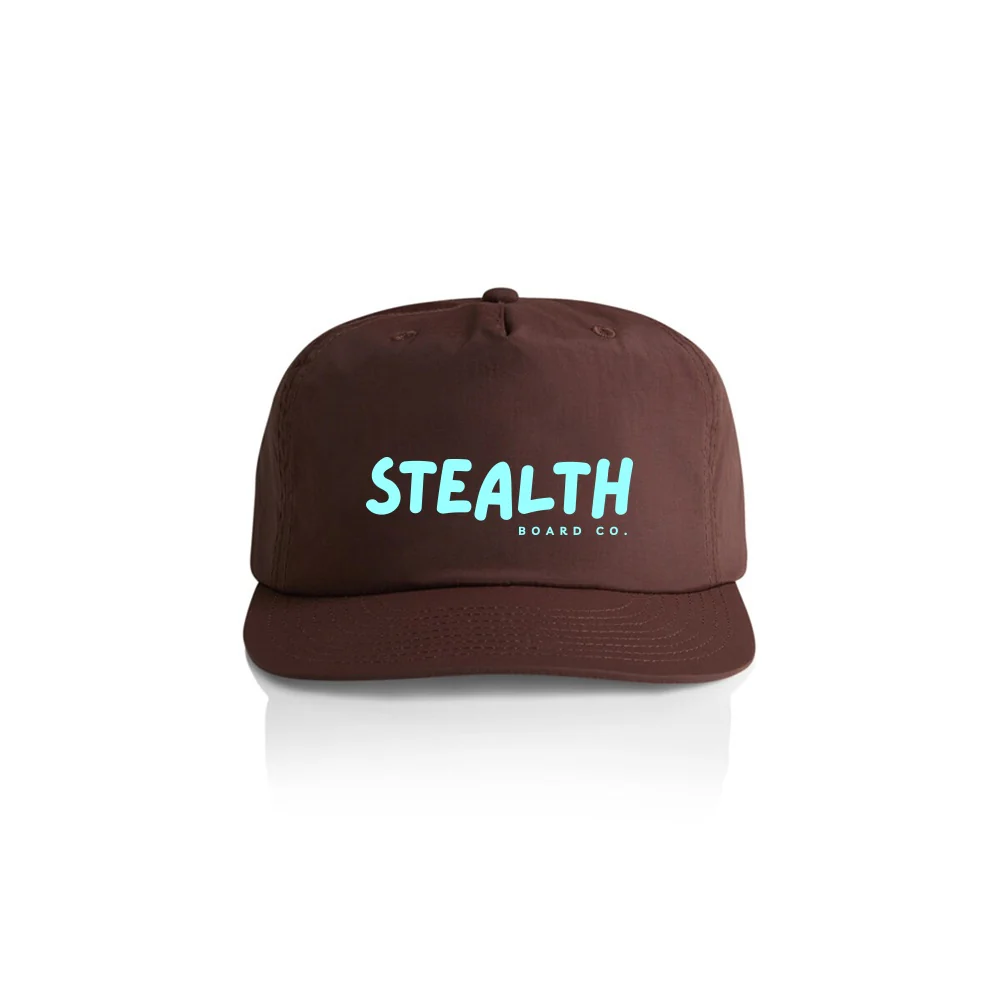 Stealth Scribble Snapback Hat - Chestnut