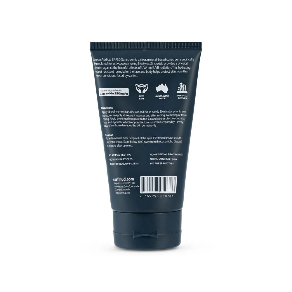 Surfmud Ocean Addicts SPF30 Sunscreen 125g - Image 3