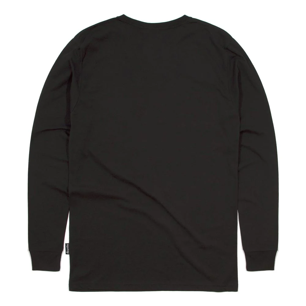 Unite Elemental L/S T-Shirt - Black - Image 2