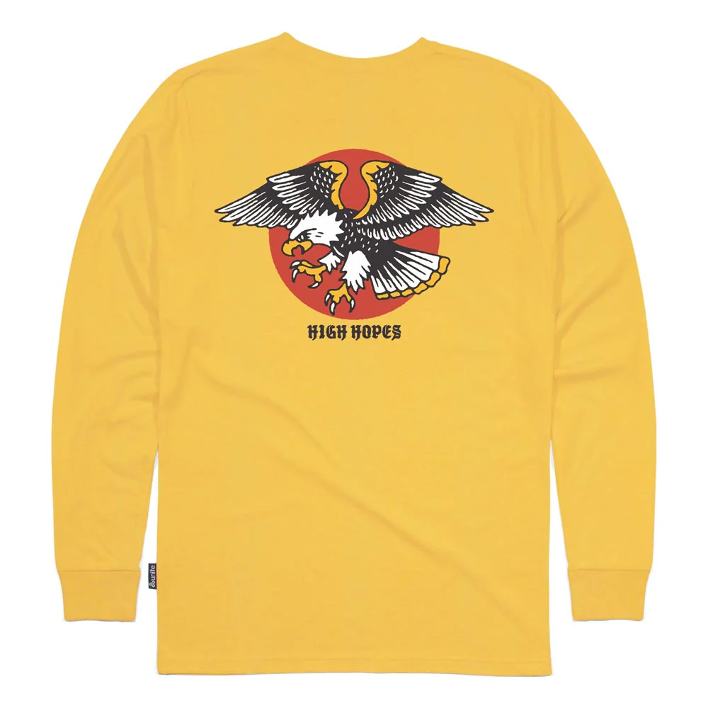 Unite Hope L/S T-Shirt - Yellow - Image 2