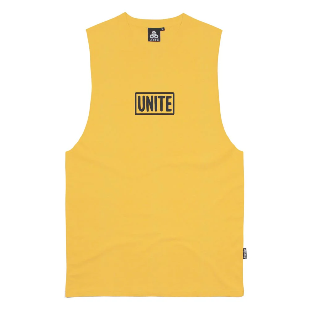 Unite Peace Tank T-Shirt - Yellow