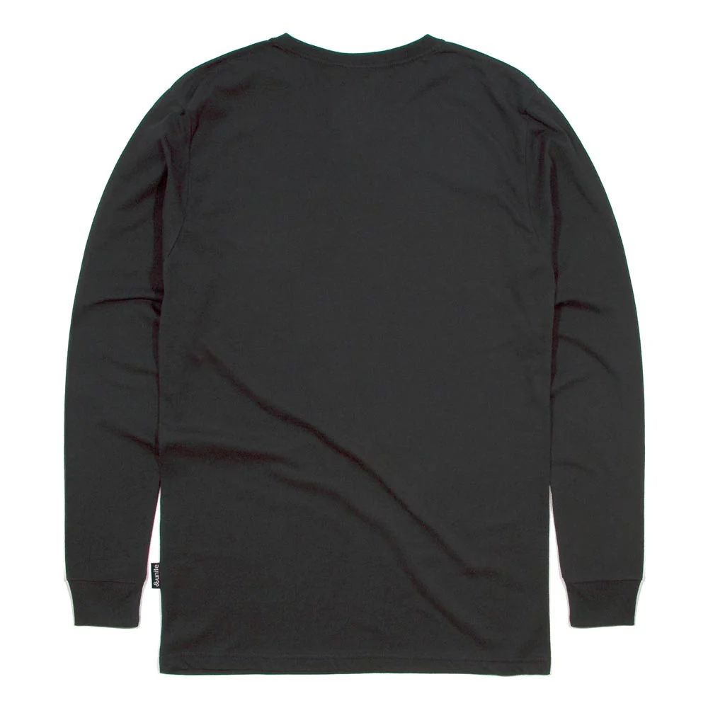 Unite Trademark L/S T-Shirt - Coal - Image 2
