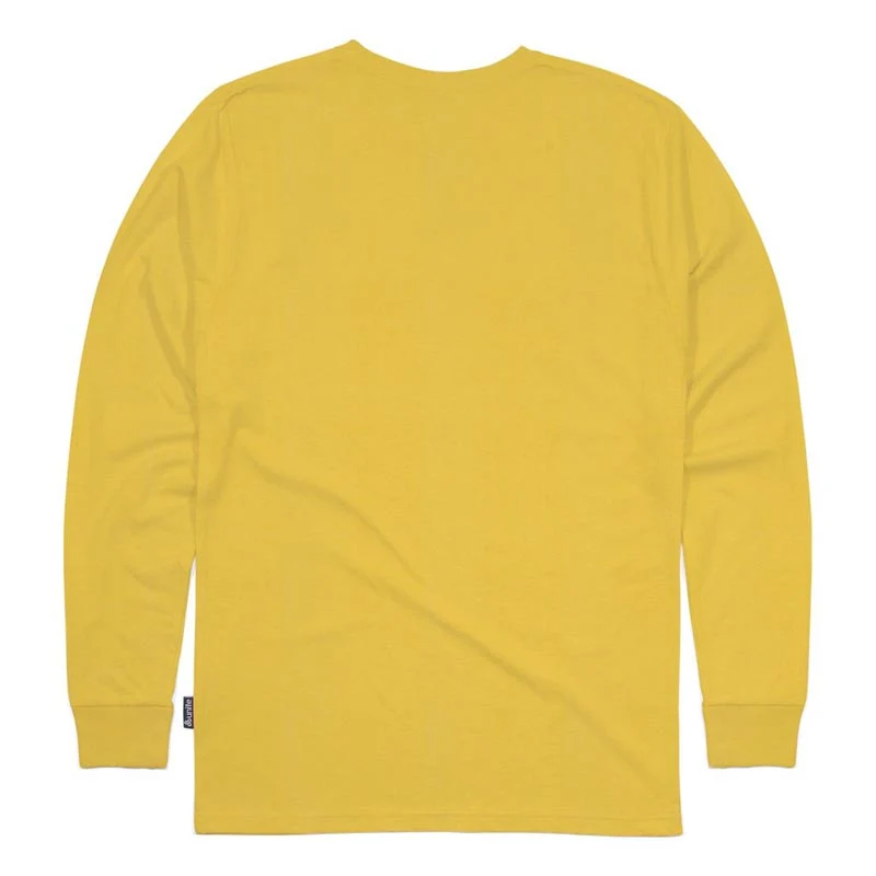 Unite Trademark L/S T-Shirt - Yellow - Image 2