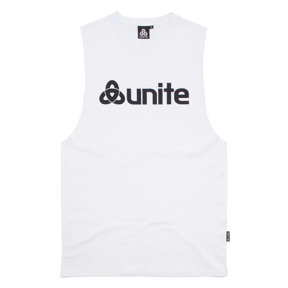 Unite Trademark Tank Shirt - White