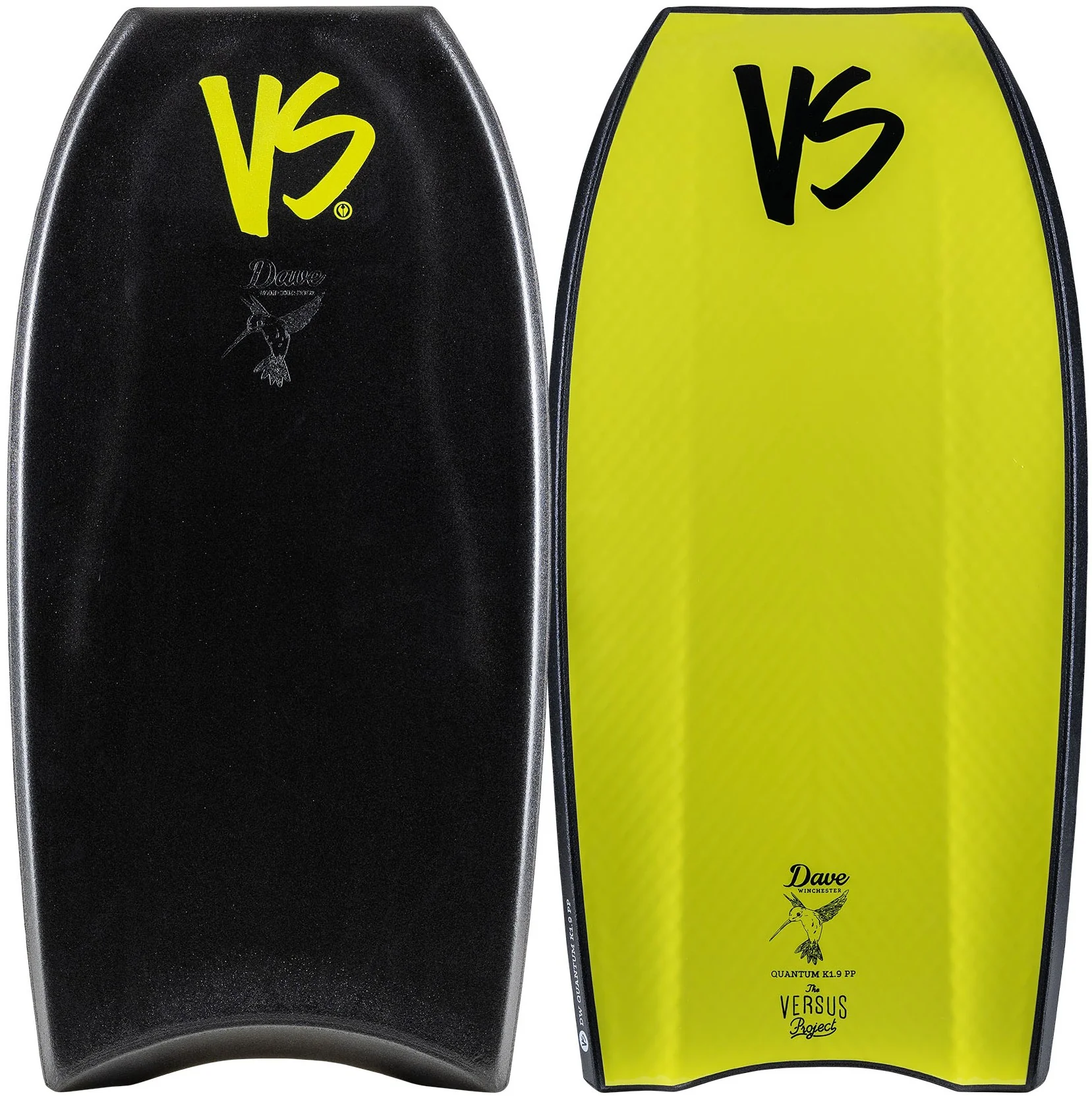 VS Dave Winchester Quantum PFST PP Quad Concave Bodyboard - Image 2