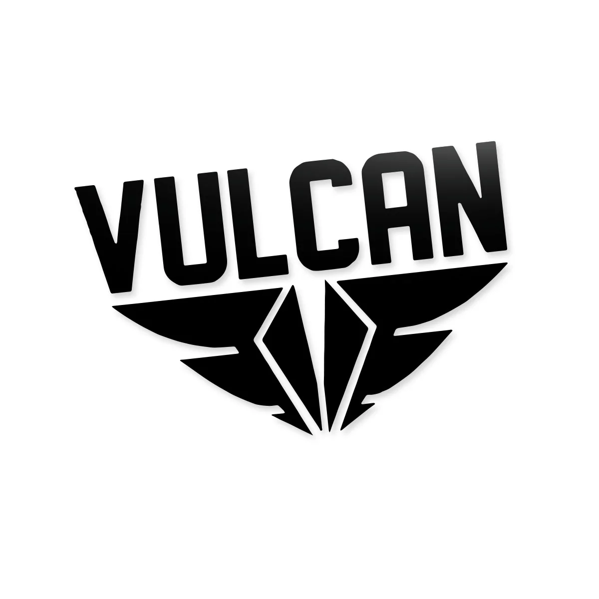 Vulcan Die Cut Sticker