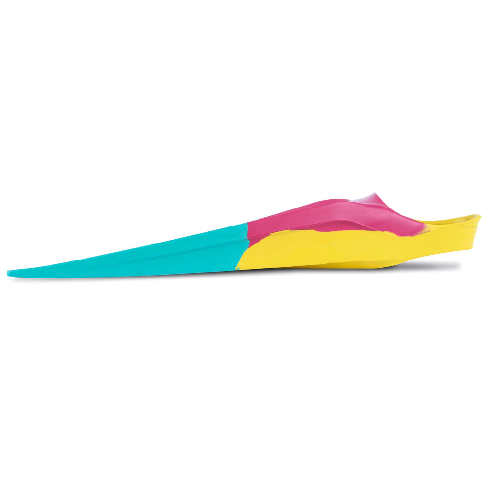 Vulcan V3 Fins - PLC Retro (Aqua/ Pink/ Yellow) - Image 4