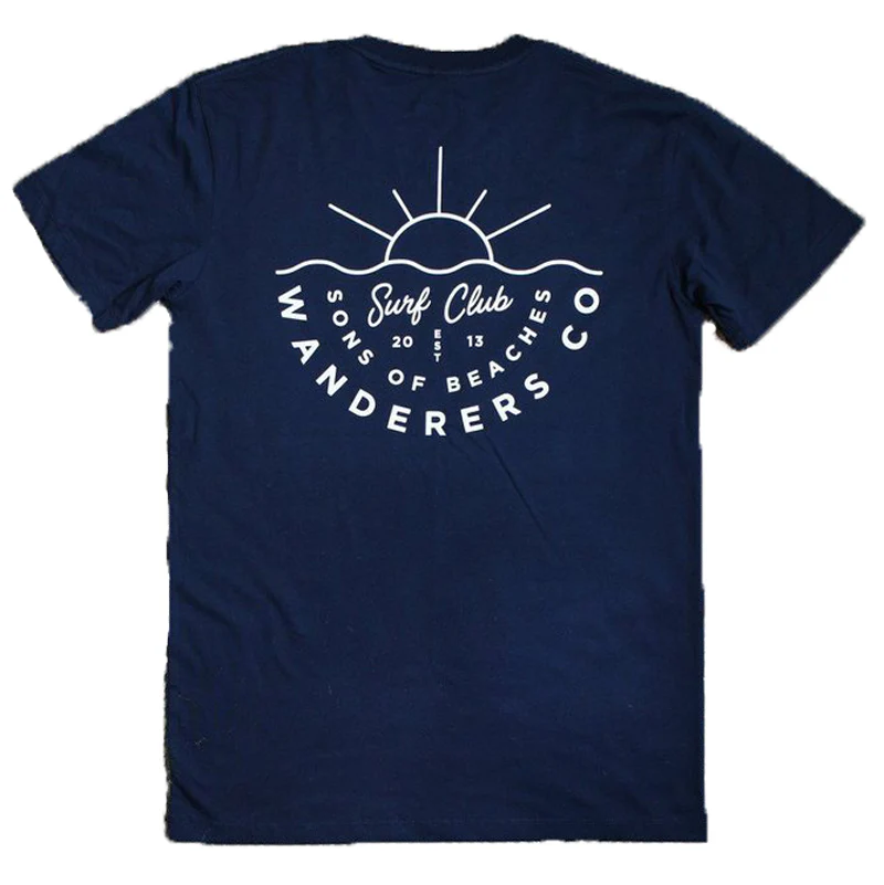 Wanderers Surf Club T-Shirt (Navy) - Image 2