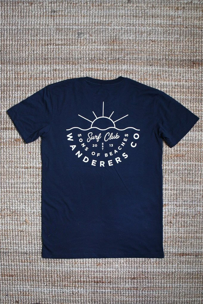 Wanderers Surf Club T-Shirt (White) - Image 4